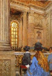 Edouard Vuillard The Chapel at the Chateau of Versailles Sweden oil painting art